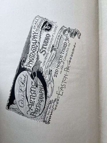 1889 MELANGE Yearbook LAFAYETTE COLLEGE Easton PA  - Otherworldly Illustrations - Bild 6 von 12