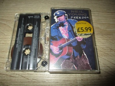 Neil Young Freedon Tape Musikkassette MC