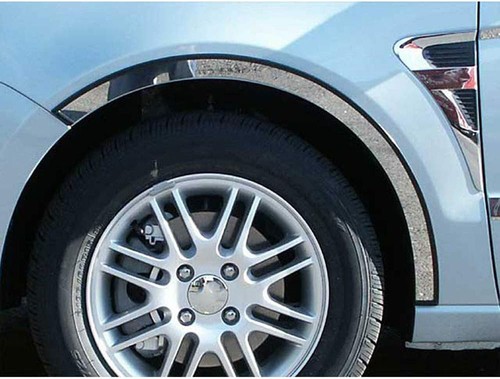Tapicería de guardabarros cromada FX de lujo 4p con junta apta para Ford Focus 2008-2011 - Imagen 2 de 5