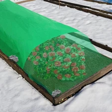 2.0oz/yd² Plant Covers Freeze Protection - 10 x 30 ft Easy of Use Green Winter