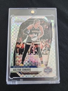 AALIYAH EDWARDS 2024 Panini Prizm #70 Checkerboard Prizm SSP (RC) - WNBA