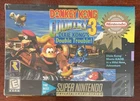Donkey Kong Country 3 SNES damaged box and seal Players Choice Nintendo NEW