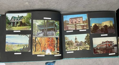 Vintage Postcard Album + Photographs, Stamps And More 940’s Stunning Collection - Picture 15 of 24