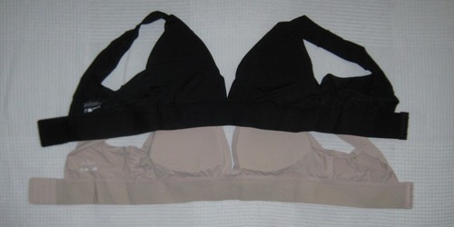 Conjunto de bralette triángulo inalámbrico con cuello en V sin costuras Know You para mujer negro desnudo - Imagen 4 de 6