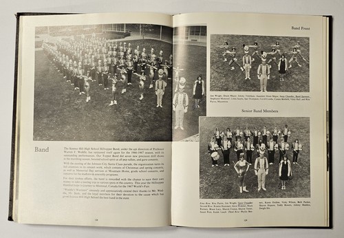 Yearbook Annual Science Hill High School "The Wataugan" Johnson City TN 1967 - Picture 13 of 15