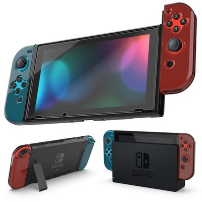 Nintendo Switch Ultradünne Schutzhülle & Schutzfolie für Konsole & Pad [Nyko]