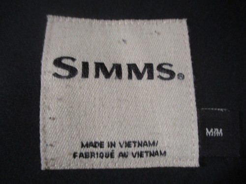 Simms Camo Hooded Softshell Jacket Mens Medium Gray Full Zip - Picture 2 of 17