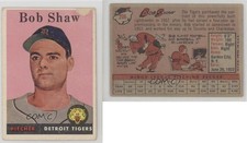 1958 Topps Bob Shaw #206 Rookie RC