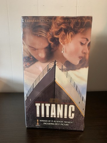 Titanic VHS (2 Tapes, 1998) - *WRAPPED, NEVER OPENED” - Picture 1 of 6