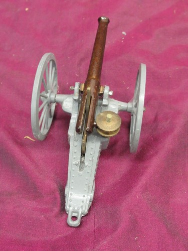 Cannone artiglieria confederata vintage BRITANNICI guerra civile americana 2058 con scatola - Foto 3 di 8