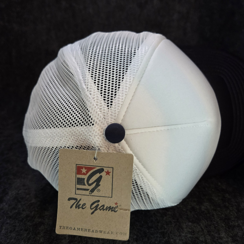Pepperdine Waves Trucker Hat Cap Mesh Snapback White GPC University The Game - Picture 5 of 7