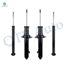 Front Strut-Rear Shock For 2014 2015 Lexus IS250 Base AWD Monotube Performance