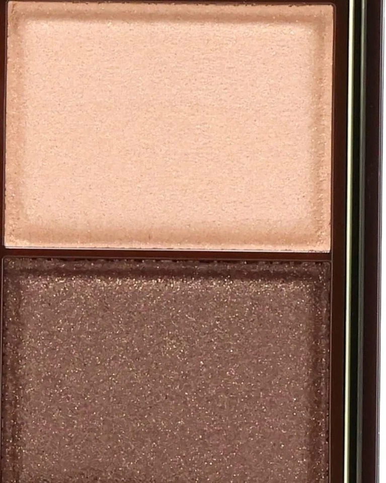 Paleta de sombras NOEVIR excel Real Close mate matiz brillante SR01 beige marrón JP Foto 3 de 3