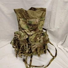 USGI MOLLE II Rucksack OCP Multicam Large Military Pack, No Frame, No Drawstring