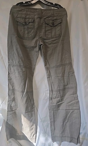 Vtg Y2K Abercrombie Fitch Cargo Roll Up Grunge Gorpcore Convertible Pants Sz M - Picture 5 of 12