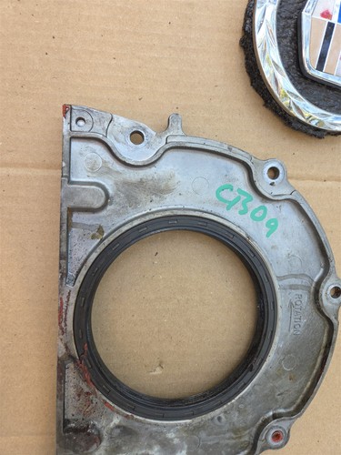 2008-2014 Cadillac CTS Engine Timing Chain Cover Oil Pan Access 75338ct oem - Picture 3 of 6