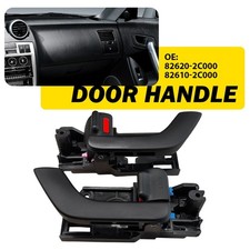 Pair Inside Door Handle Driver Passenger Side For Hyundai Tiburon 2003-2008 Ec