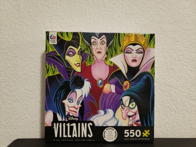 Ceaco Disney Villains 550 Piece Jigsaw Puzzle With Poster Complete 21081240598 Ebay