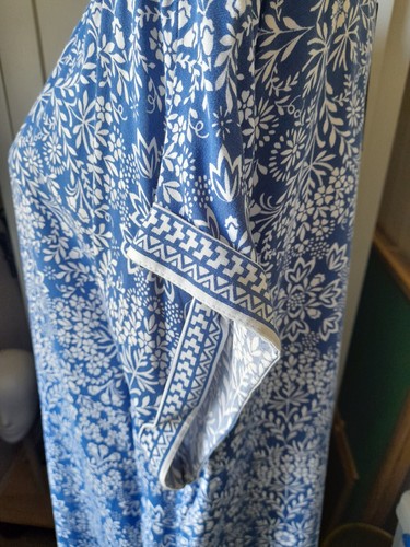 New Laura Ashley Dress Size 18 Blue/White - Picture 5 of 6