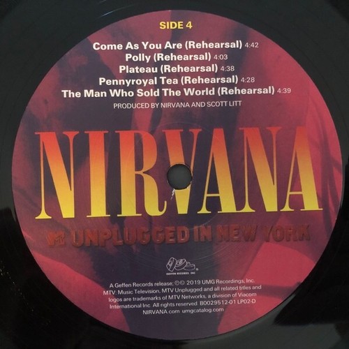Nirvana: Unplugged In New York (25th Anniversary Limited Ed 180g Vinyl 2LP) NEU - Bild 9 von 11