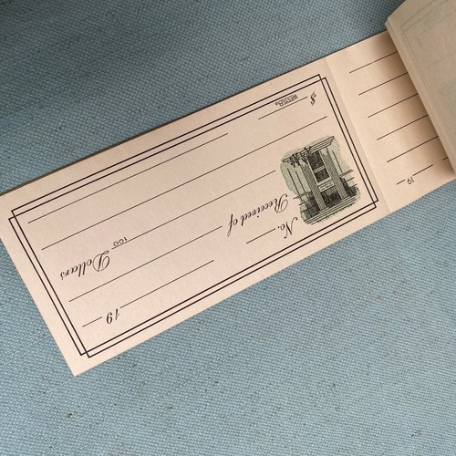 Westab Favorite Money Receipts Sales Book No. 656 Stub Permanent Bound Unused - Picture 7 of 12