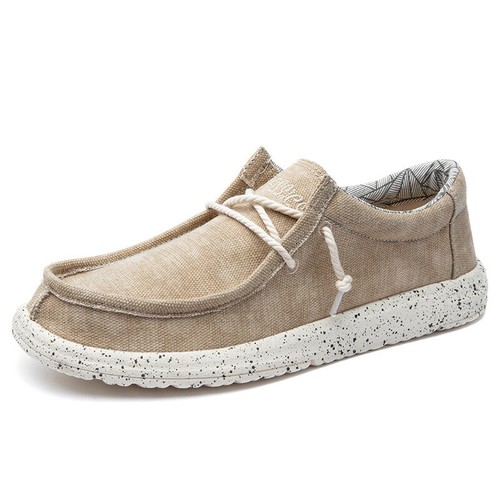 Hey Dude Wally Sox Stone Lightweight Slip On Men's Casual Shoes** - Picture 7 of 7