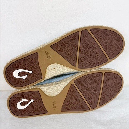 Olukai Kaula Pa'a Kapa Blue Espadrille - Picture 10 of 10