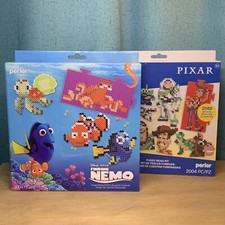 Disney PIXAR TOY STORY  FINDING NEMO Set fused bead kits PERLER 2000 Lot NEW