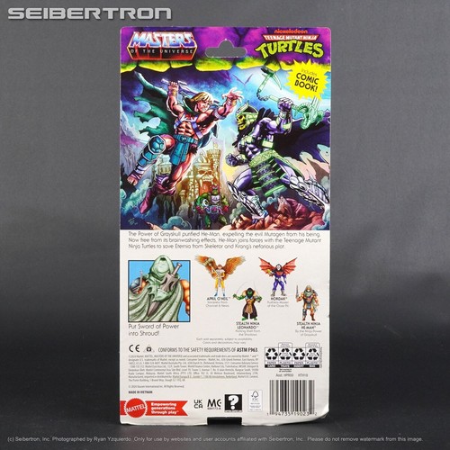STEALTH NINJA HE-MAN Turtles of Grayskull MOTU + TMNT Masters Universe 2024 Neu - Bild 4 von 9