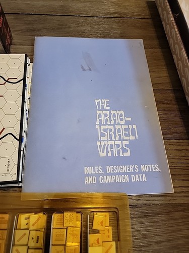 The Arab Israeli Wars Avalon Hill 1978 - Picture 4 of 9