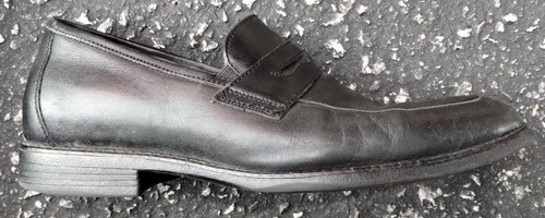 JOHNSTON & MURPHY Herren SCHWARZ Lammfell Leder XC4 System Wasserdicht Halbschuhe 10M - Bild 4 von 12