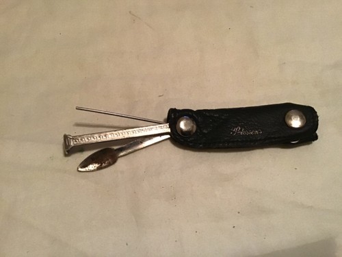 VTG Peterson’s Pipe Cleaning Tool - W/ Leather Case