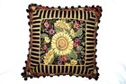 DECOR DE FRANCE Tapestry Throw Pillow by Sterling International, Austin Texas
