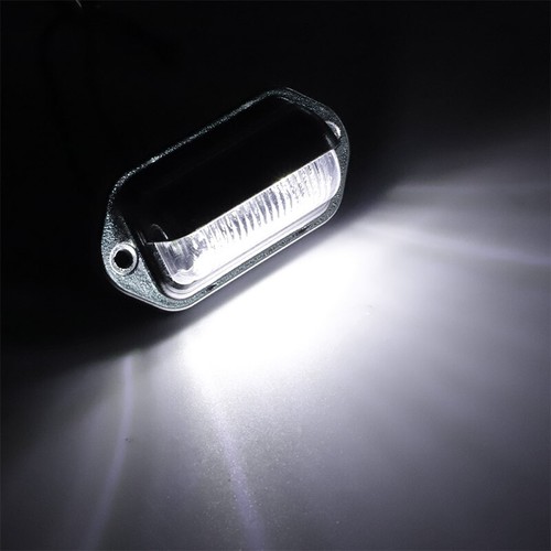 2X Universal LED License Plate Tag Light White Lamp For Truck Trailer RV Van SUV - Picture 11 of 12