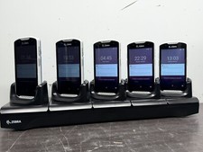 Lot Of 5 Zebra TC510K Mobile Handheld Barcode Scanners W/ 5-bay Charger - Z11