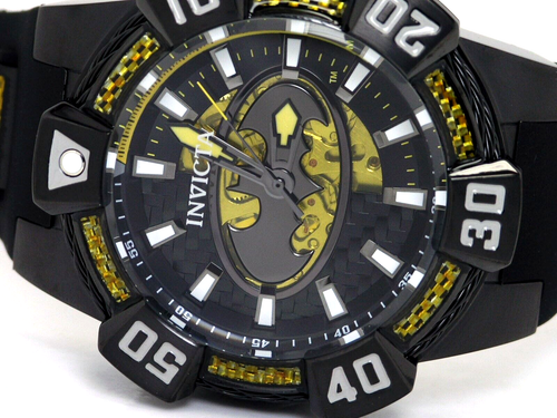 NEW INVICTA 41069 DC COMICS BATMAN LIMITED EDITION AUTOMATIC STEEL WATCH 52MM - 第 9/20 張圖片