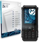 Bruni 2x Schermfolie voor Sonim XP5s Screen Protector Displaybeveiliging
