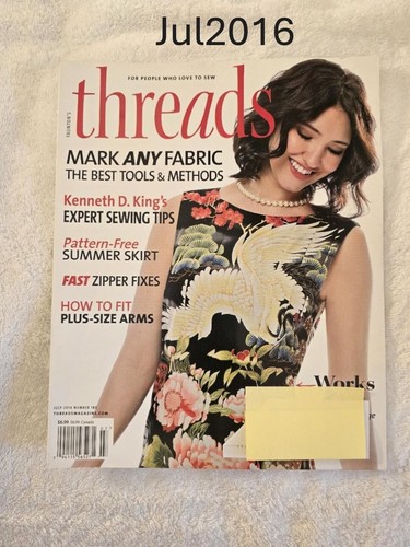 THREADS Sewing Magazines - Individual Issues between 2015-2018 U-Pick - Picture 26 of 37