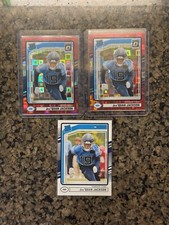 (2) Jha'quan Jackson 2024 Donruss Optic Preview  Red Pandora Prizm Rookie + Base