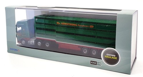 Oxford Diecast scala 1/76 76DXF003 - DAF XF Euro 6 e rimorchio per bestiame - Foto 5 di 5