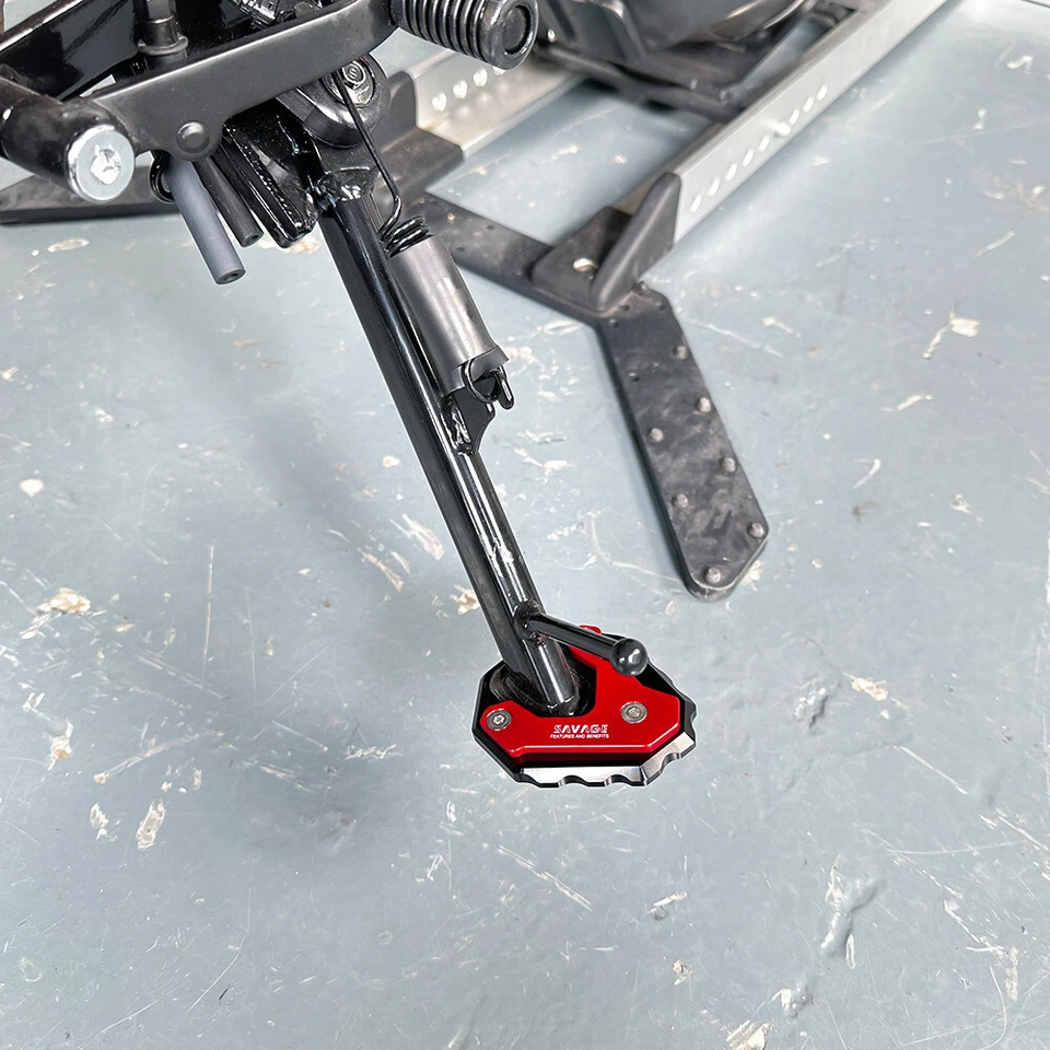 Placa de extensión de soporte lateral para HONDA NC700 S/X/DCT NC700J NM4 NC750S Foto 3 de 4