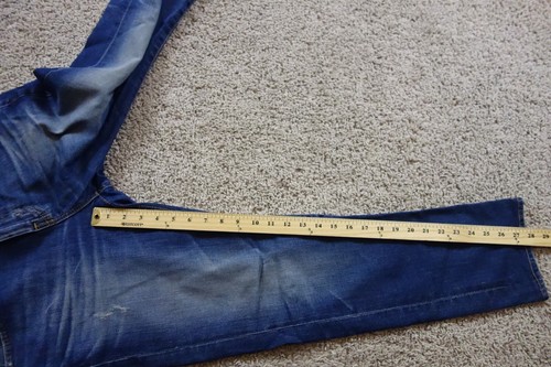 Adriano Goldschmied Jeans Mens 30 Blue The Dylan Slim Skinny AG-ED Distressed - Picture 7 of 9