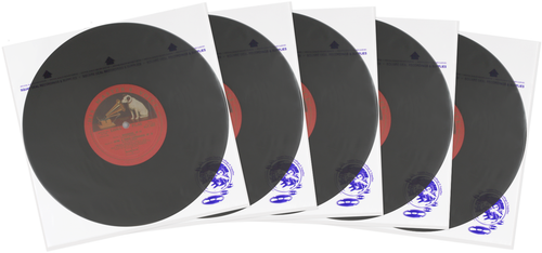 (25) 10" RICE PAPER Insert Plastic Record Inner Sleeves Vinyl ARCHIVAL #10IM - Imagen 7 de 8