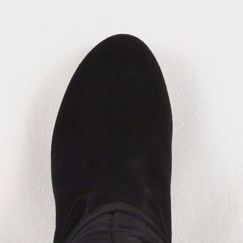 KMB Damen Stiefel Stiefeletten Boots Schwarz Leder Neu Business 36 37 Schuhe - Bild 7 von 7