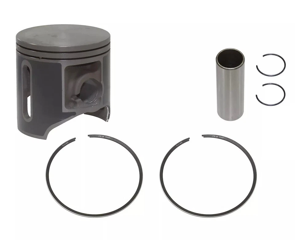 Arctic Cat M 6000 Sno Pro SPI Pistons Top End Rebuild Kit 73.80mm 2014 2015 2016 - Image 2 of 4