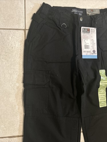 5.11 Tactical Series Black Pants Cargo Women’s Size 6 Long Black Free Shipping - Picture 4 of 10