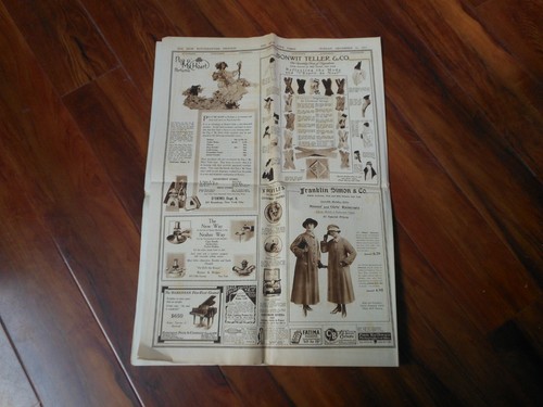 New York Times Picture Section, Rotogravure: Part 1 Dec 12, 1915 WWI Era NYT#2 - Picture 7 of 7