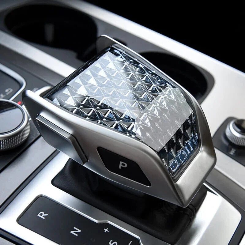 Tampa de botão de câmbio de marchas de cristal para 2018-23 Audi A4 A4L A5 A6L A7 A8 Q5L Q6 Q7 Q8 - Imagem 3 de 4