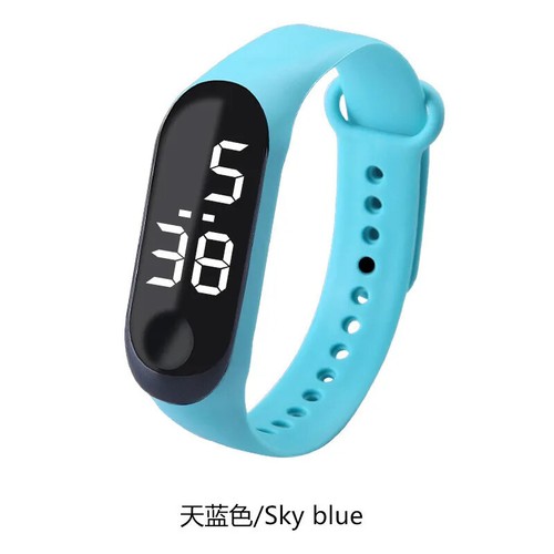 Reloj de pulsera deportivo LED pantalla digital para hombres mujeres unisex niños niñas niños regalo - Imagen 13 de 44