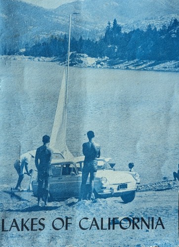 1972 Vintage 47-Page "Lake Of California" Don Baxter 27 Articles - Afbeelding 1 van 8